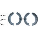 Bremsbacken Fiat Ducato 00 | 91062100