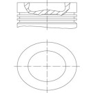 MAHLE ORIGINAL Kolben | 0039830