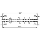 1 987 482 896 Seilzug, Feststellbremse