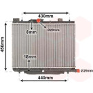 VAN WEZEL Kühler, Motorkühlung 52002122