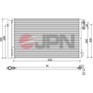 JPN Kondensator, Klimaanlage 60C9084-JPN