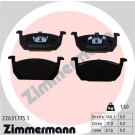 ZIMMERMANN Bremsbelagsatz, Scheibenbremse | 22631.175.1