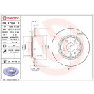 12 482 038 Bremsscheibe HA | AUDI A4,A5,A7,Q5 07 | 08.A759.11