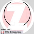 ZIMMERMANN Bremsbacken | 10990.106.2