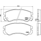 BREMBO Bremsklötze VA | OPEL Frontera, Monterey 91-02 | P 59 020
