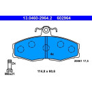 Bremsbelagsatz Skoda P. Favorit/Felicia 89-02 | 13.0460-2964.2