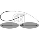 FEBI BILSTEIN Handbremsseil Seilzug Festellbremse