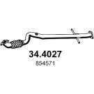 Abgasrohr | OPEL Astra,CHEVROLET 09 | 34.4027