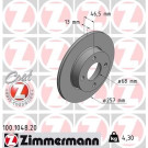 ZIMMERMANN Bremsscheibe | 100.1048.20