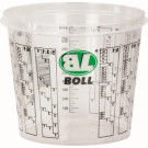 0070233 Boll Plastikbehälter mit Skala 1300ml