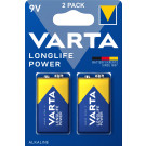 04922 121 412 Varta Longlife Power 9V Blister 2