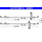 SEILZUG, FESTSTELLBREMSE | 24.3727-0651.2