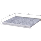 MAHLE Filter, Innenraumluft LAK 241