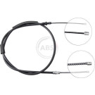 A.B.S. Handbremsseil Seilzug Festellbremse
