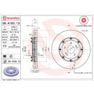 84 481 069 Brembo PREMIUM VA zweiteilig | MITSUBISHI Lancer EVO 08 | 09.A193.13