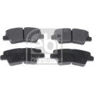 FEBI BILSTEIN Bremsbelagsatz, Scheibenbremse | 116285