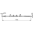 1 987 482 922 Seilzug, Feststellbremse