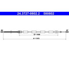 ATE Handbremsseil Seilzug Festellbremse 24.3727-0802.2