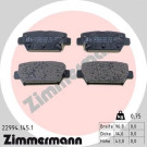ZIMMERMANN Bremsbelagsatz, Scheibenbremse | 22994.145.1