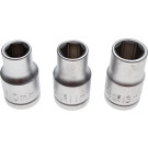 BGS Steckschlüsseleinsatz-Satz Antrieb 12,5 mm (1/2 ) SW 10 - 11 - 13 mm 3-tlg BGS Do it yourself 15123