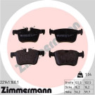ZIMMERMANN Bremsbeläge