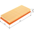 Luftfilter | MERCEDES W124-Serie | 1457433700