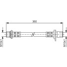 Bremsschlauch | TOYOTA Carina E | 1987476726