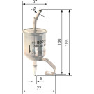 Kraftstofffilter | TOYOTA Fortuner 04 | F 026 403 026
