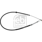 FEBI BILSTEIN Handbremsseil Seilzug Festellbremse 49593