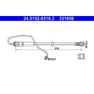 Bremsschlauch | 24.5152-0316.3