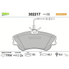 VALEO Bremsbeläge 302217