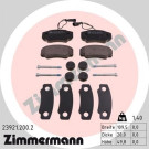 ZIMMERMANN Bremsbeläge