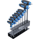 BGS T-Griff-Schlüssel-Satz | T-Profil (für Torx) T10 - T50 | 9-tlg | 8485