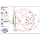 Bremsscheibe VA | AUDI A1 18 | 09.D974.11