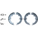 Handbremsbacken Toyota Avensis Verso/Rav4 2.0D4D | 91060500