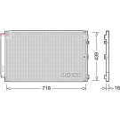 Denso | Klimaanlagenkühler DCN06009