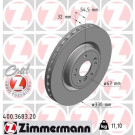 15 481 099 Bremsscheibe VA | MERCEDES ML250 Bluetec 11 | 400.3683.20