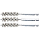 BGS Stahlbürste | 12 mm | Antrieb Außensechskant 6,3 mm (1/4"""") | 3-tlg | 3078-12-S