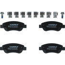 KAMOKA Bremsbelagsatz, Scheibenbremse JQ1013580