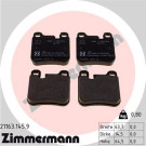 ZIMMERMANN Bremsbeläge 21163.145.9