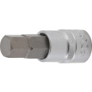 BGS Bit-Einsatz | Länge 70 mm | Antrieb Innenvierkant 12,5 mm (1/2"""") | Innensechskant 5/8"""" | 2751