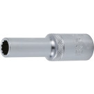 BGS Steckschlüssel-Einsatz Zwölfkant, tief | Antrieb Innenvierkant 12,5 mm (1/2"""") | SW 10 mm | 10680