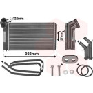 VAN WEZEL Wärmetauscher, Innenraumheizung 58006201 IR PLUS