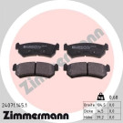ZIMMERMANN Bremsbeläge