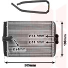 VAN WEZEL Wärmetauscher, Innenraumheizung 30006250 IR PLUS