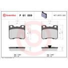BREMBO Bremsklötze VA | CITROEN AX/Saxo/106 91 | P 61 059