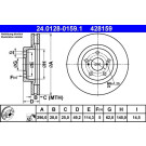 Bremsscheibe Toyota P. Camry/Rav-4 06 | 24.0128-0159.1