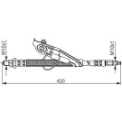 Bremsschlauch VA re | FORD Fiesta,Puma 95 | 1987476817