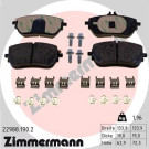 ZIMMERMANN Bremsbelagsatz, Scheibenbremse