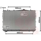 VAN WEZEL Kühler, Motorkühlung 81002073